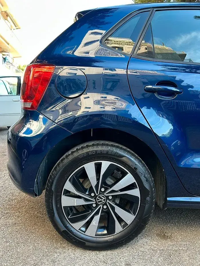Usata VW Polo 75 CV (55 kW) 2013 Blu Berlina