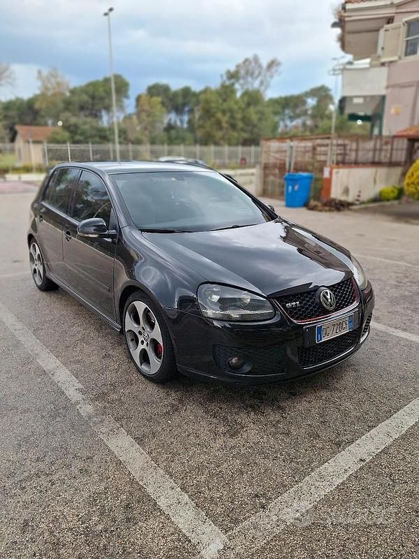 Usata VW Golf V GTI 200 CV (147 kW) 2007 Nero Utilitaria