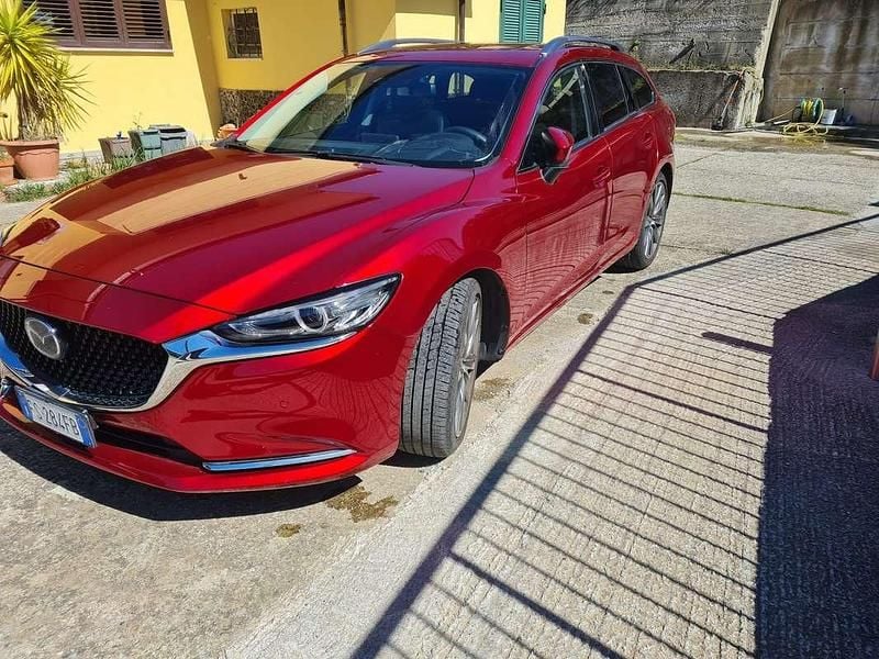 Usata Mazda 6 Exclusive 184 CV (135 kW) 2018 Rosso Station wagon