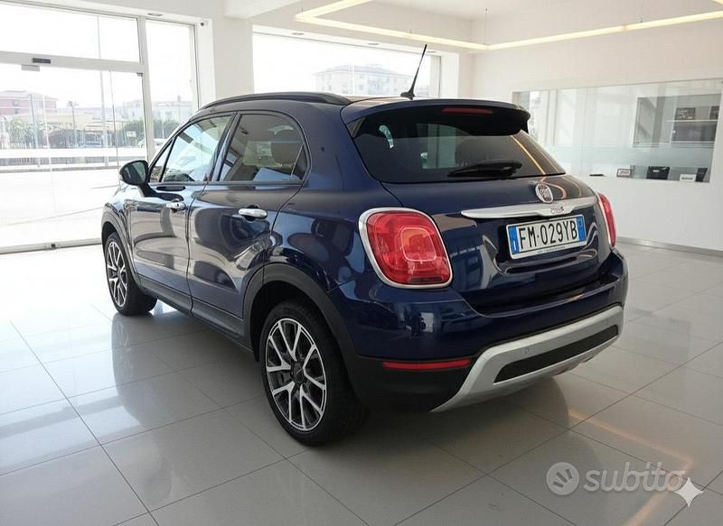 Usata Fiat 500X Cross 120 CV (88 kW) 2018 Blu SUV