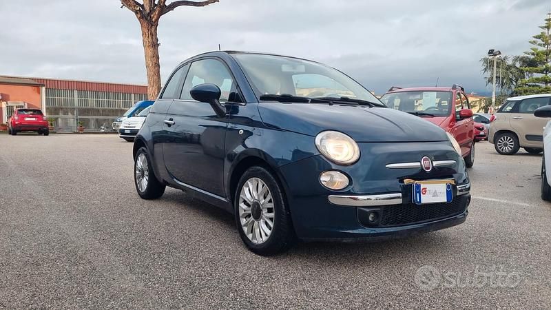 Usata Fiat 500 95 CV (69 kW) 2016 Blu Berlina
