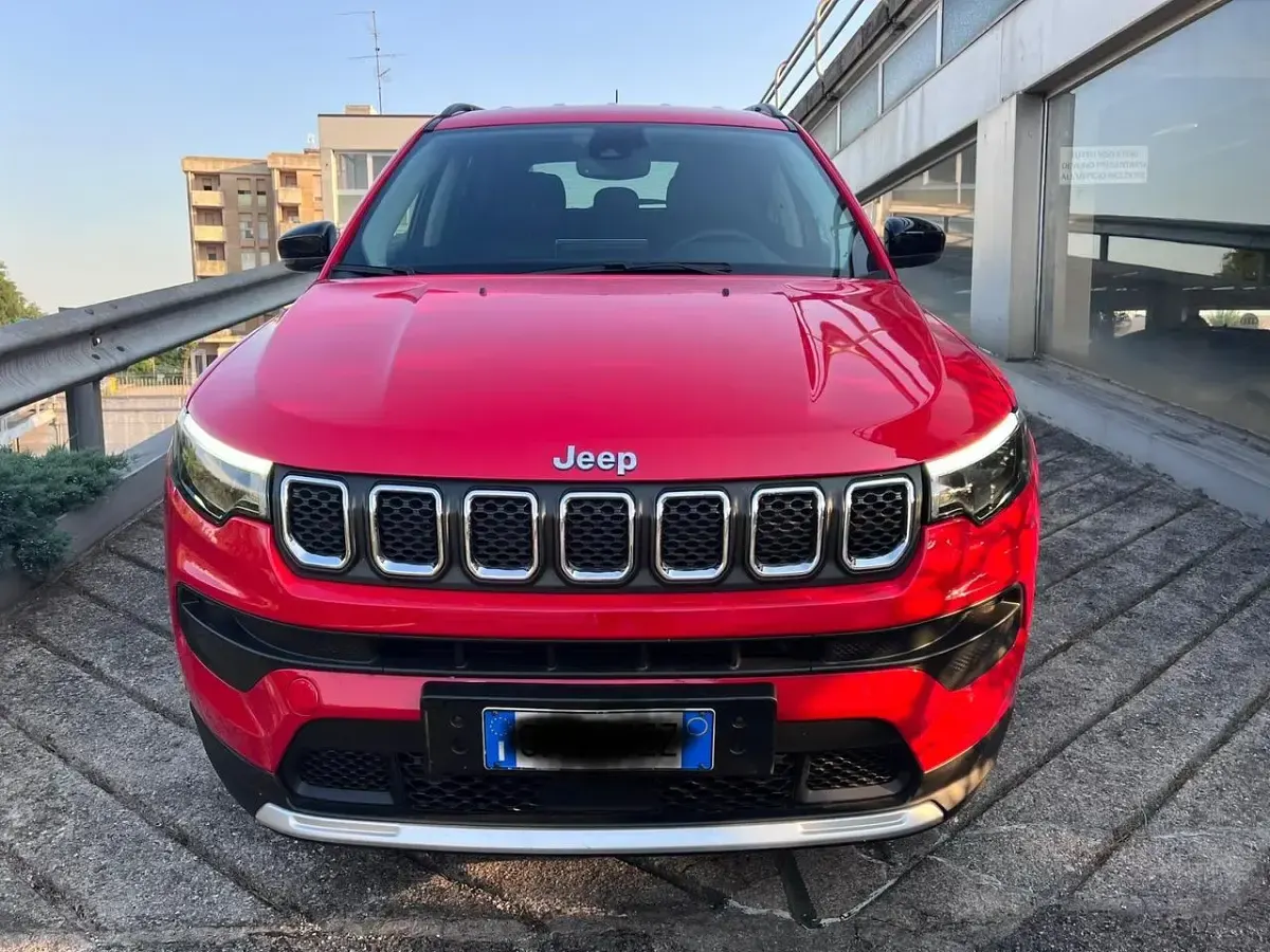 Usata Jeep Compass Limited 130 CV (95 kW) 2022 Rosso SUV