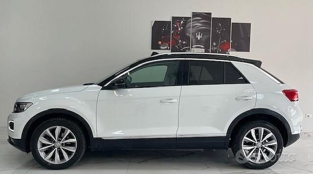 Usata VW T-Roc Advance 116 CV (85 kW) 2019 Bianco SUV