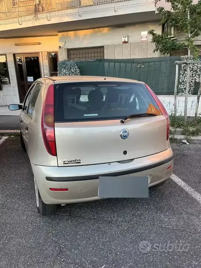 Usata Fiat Punto Active 60 CV (44 kW) 2007 Grigio Utilitaria