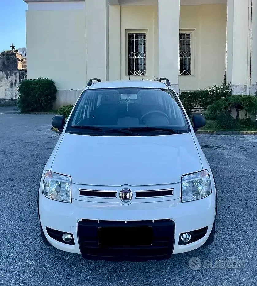 Usata Fiat Panda 4x4 Climbing 75 CV (55 kW) 2011 Bianco Utilitaria