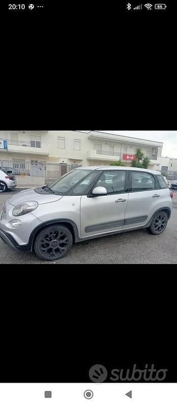 Usata Fiat 500L 95 CV (69 kW) 2021 Grigio Monovolume