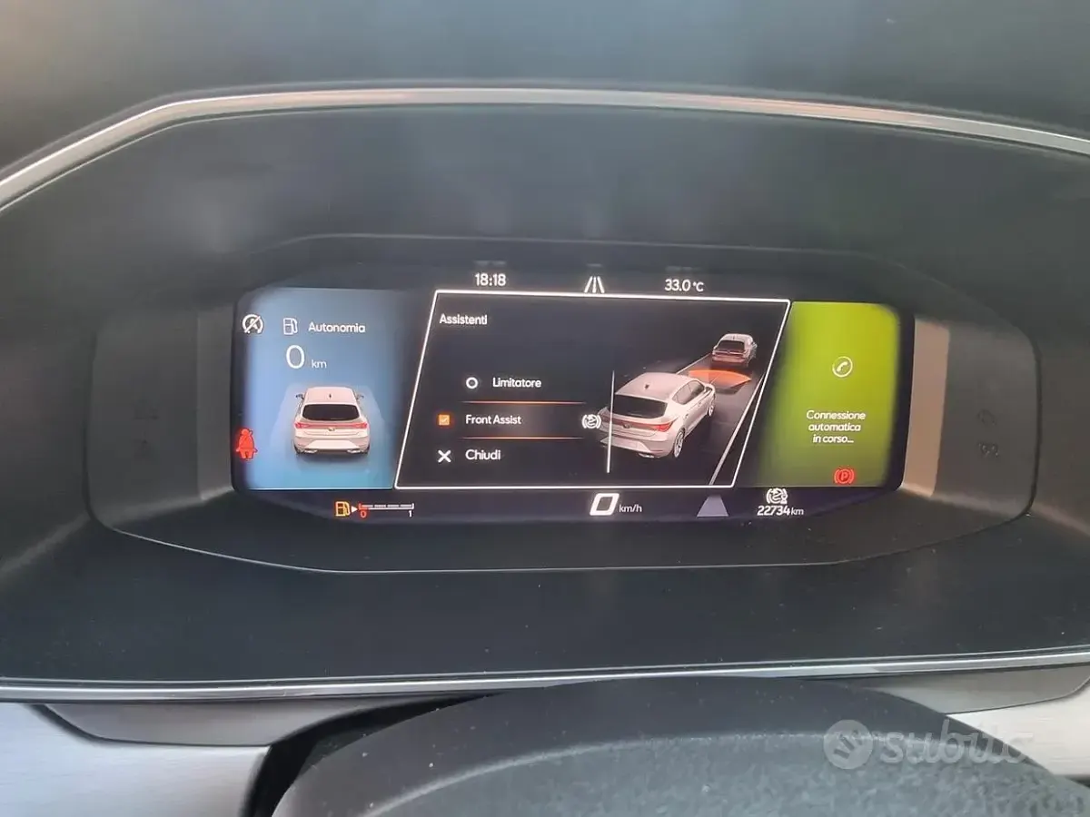 Usata Seat Leon FR 150 CV (110 kW) 2022 Bianco Berlina