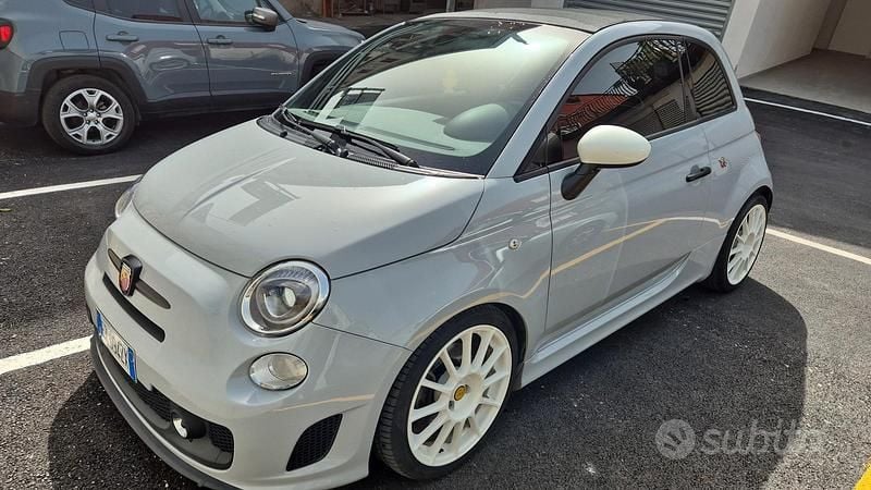 Usata Abarth 500C 135 CV (99 kW) 2015 Grigio Cabrio