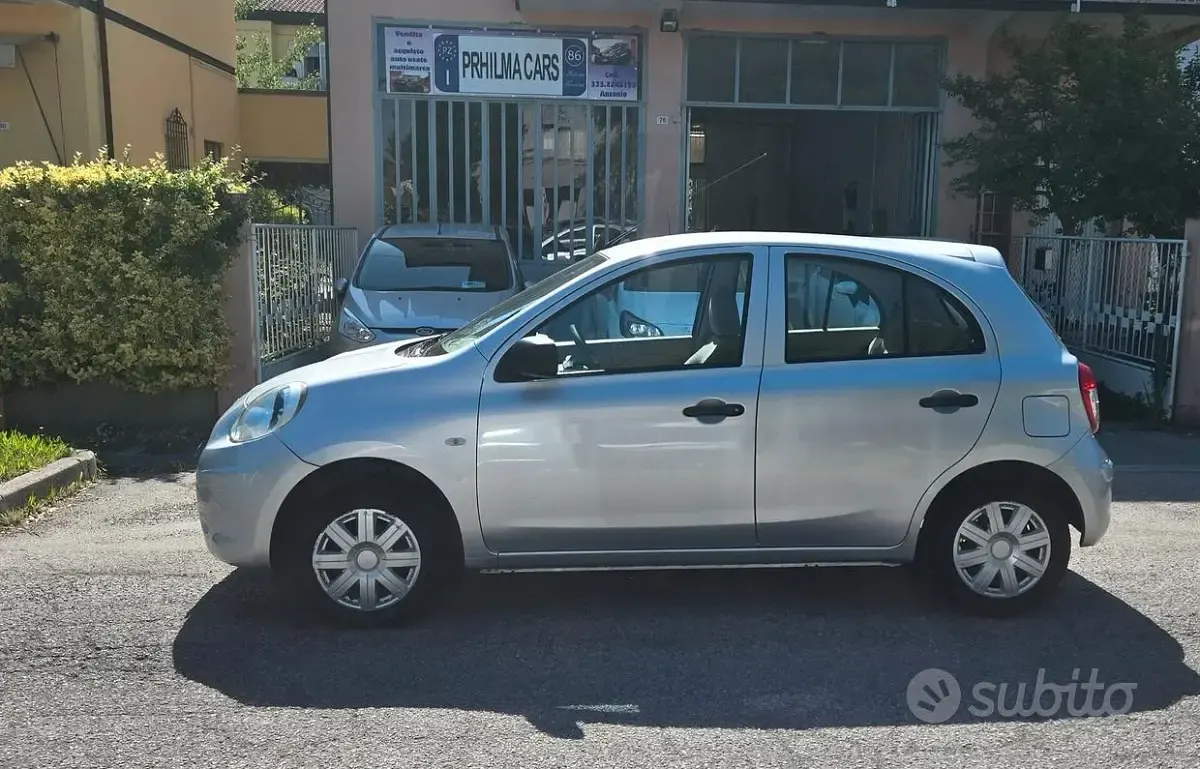 Second-hand Nissan Micra Acenta 80 CP (58 kW) 2011 Gri Hatchback