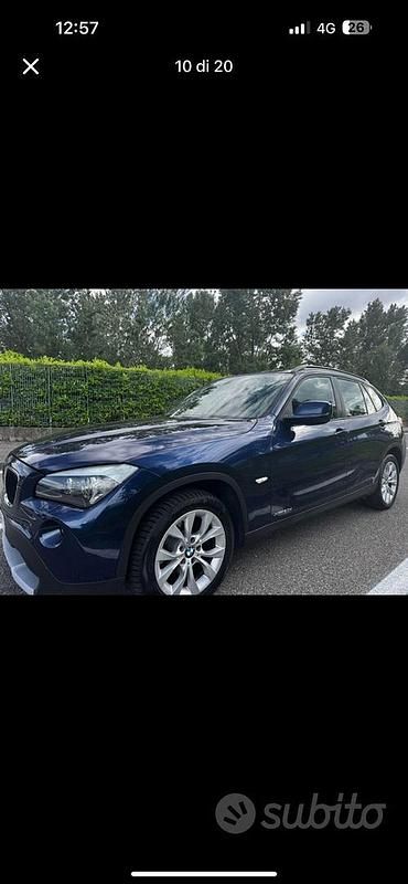 Usata BMW X1 184 CV (135 kW) 2012 Blu SUV