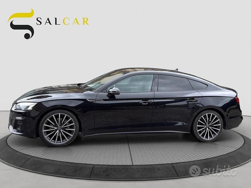Usata Audi A5 Sportback S-Line 190 CV (139 kW) 2020 Nero Utilitaria
