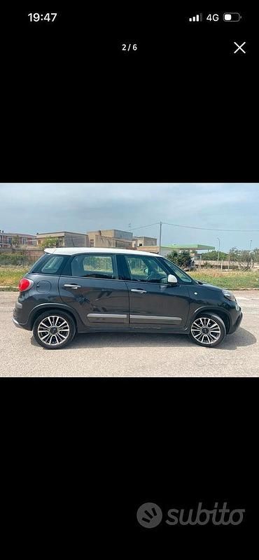 Usata Fiat 500L Cross 95 CV (69 kW) 2017 Grigio Monovolume