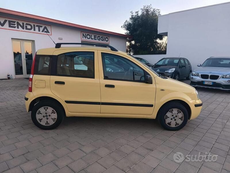 Usata Fiat Panda 60 CV (44 kW) 2007 Giallo Utilitaria
