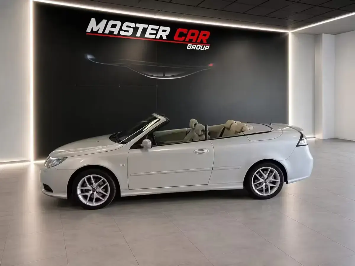 Usata Saab 9-3 Cabriolet Linear 150 CV (110 kW) 2008 Grigio Cabrio