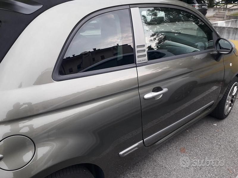 Verde Usata 2011 Fiat 500 Cabrio | 6200 € (Ottimo prezzo) - Immagine 1/4