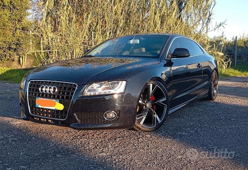 Usata Audi A5 2007 Nero Coupé