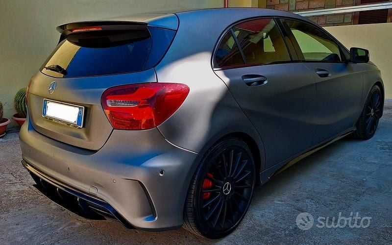 Usata Mercedes A45 AMG 381 CV (280 kW) 2016 Grigio Berlina