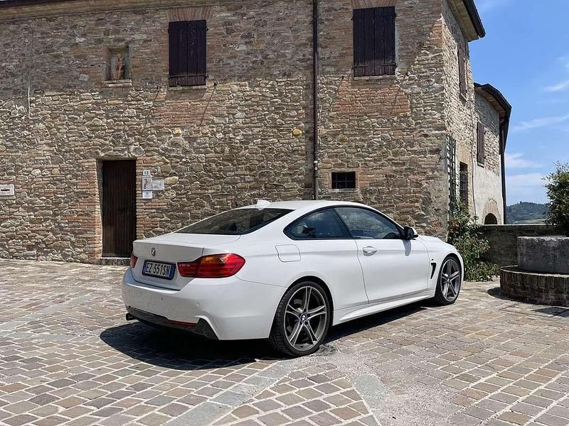 Usata BMW 420 M Sport 190 CV (139 kW) 2015 Bianco Coupé