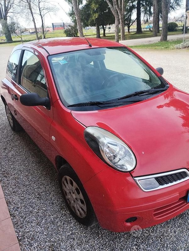 Usata Nissan Micra 2009 Rosso Utilitaria