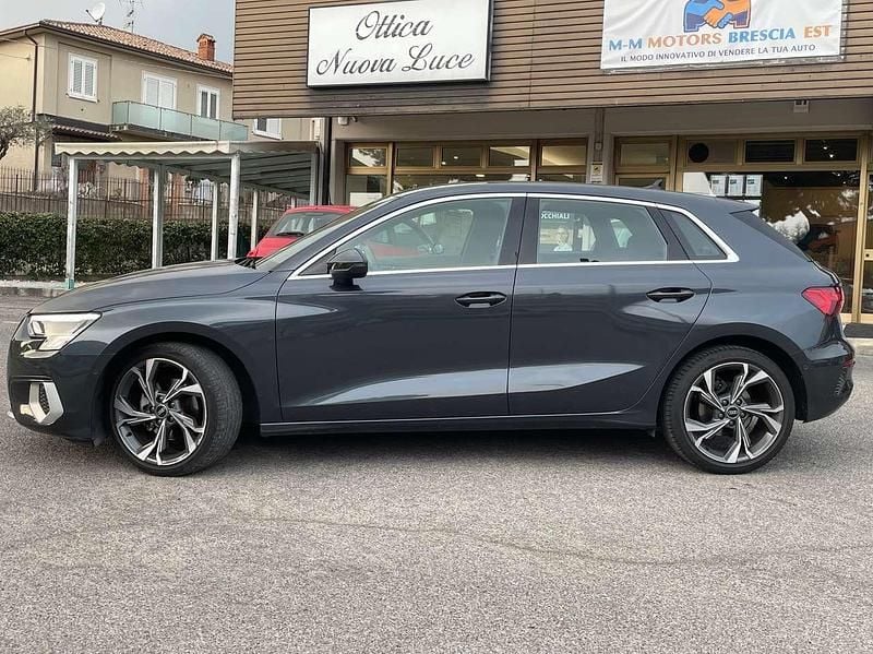 Usata Audi A3 Advanced 110 CV (80 kW) 2023 Grigio Berlina