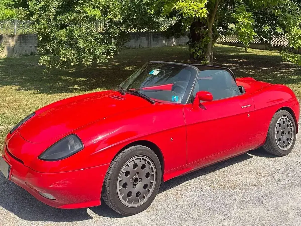 Usata Fiat Barchetta 131 CV (96 kW) 2000 Rosso Cabrio