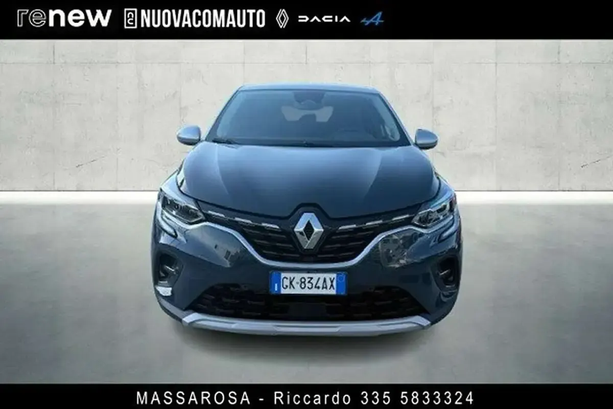 Usata Renault Captur Techno 91 CV (66 kW) 2022 Blusilver SUV
