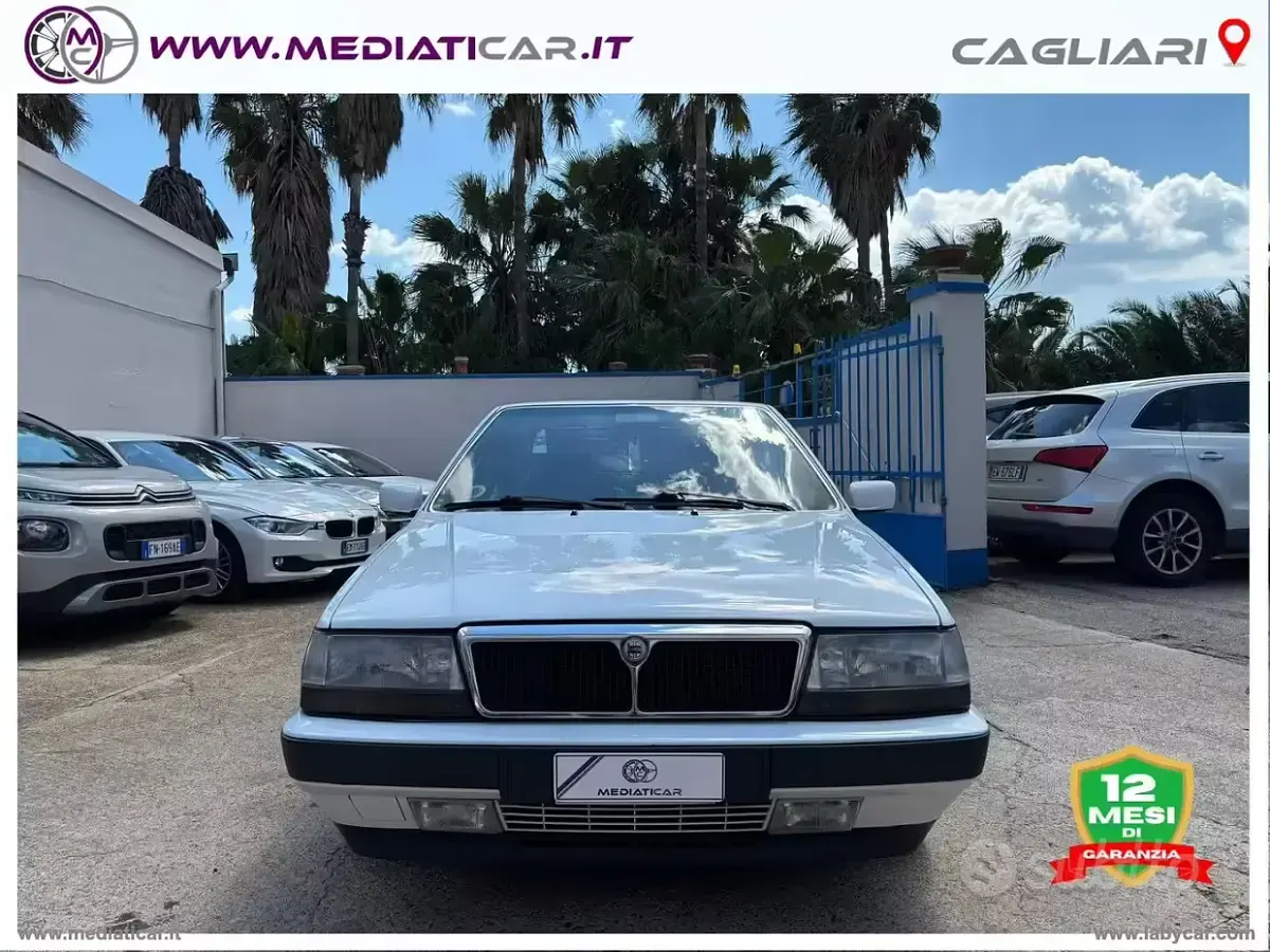 Käytetty Lancia Thema 147 HP (108 kW) 1990 Valkoinen Sedan