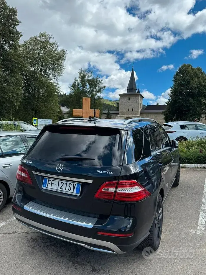 Usata Mercedes ML250 204 CV (150 kW) 2011 Nero SUV