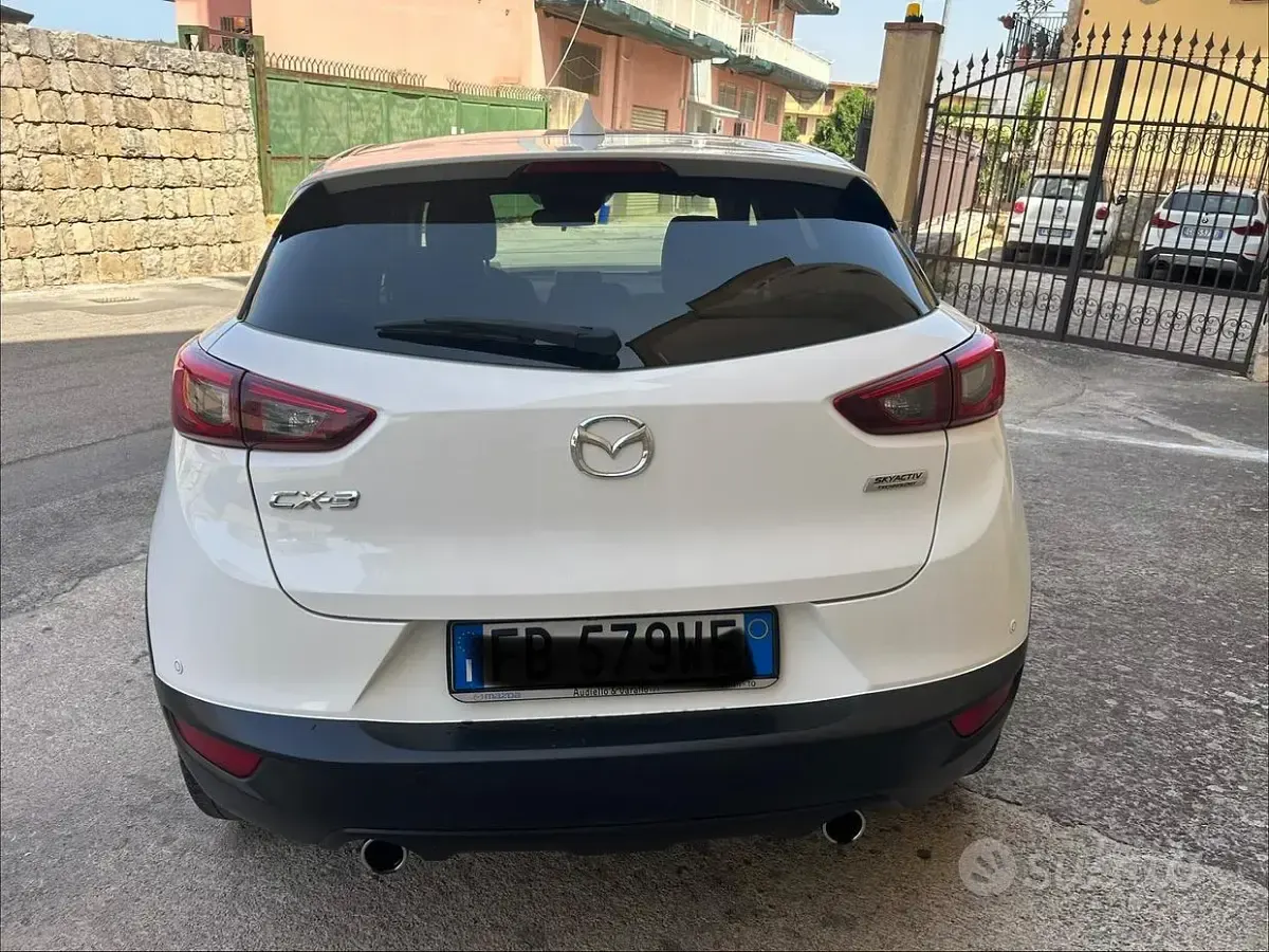 Usata Mazda CX-3 Exceed 105 CV (77 kW) 2016 Bianco SUV