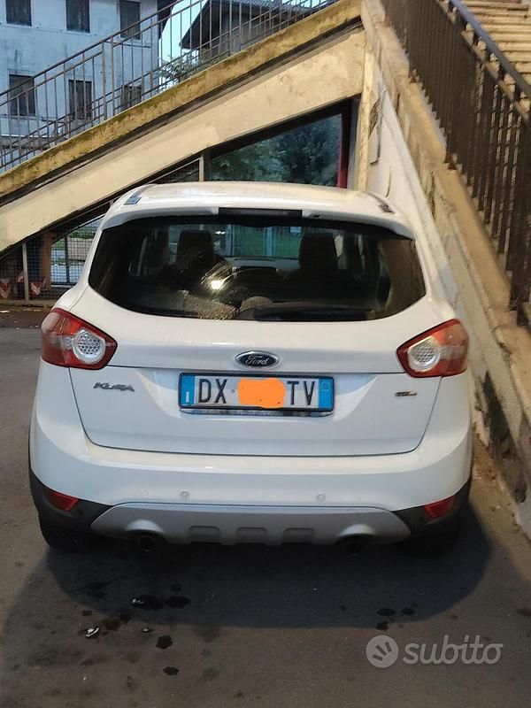 Usata Ford Kuga Titanium 136 CV (100 kW) 2009 Bianco SUV