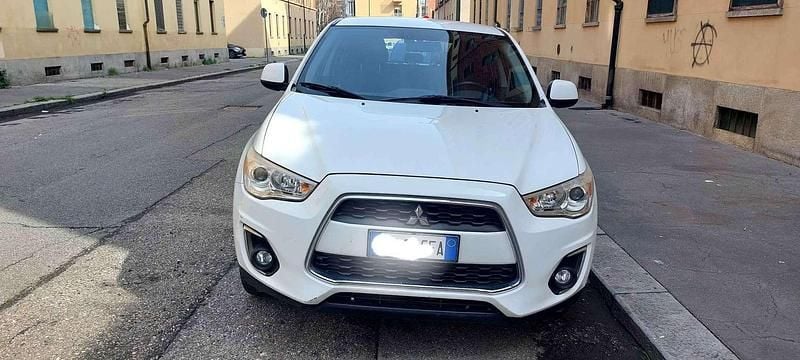Begagnad Mitsubishi ASX Invite 116 HK (85 kW) 2014 Vit SUV