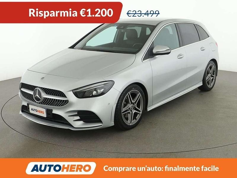 Usata Mercedes B180 Premium 116 CV (85 kW) 2022 Argento Monovolume