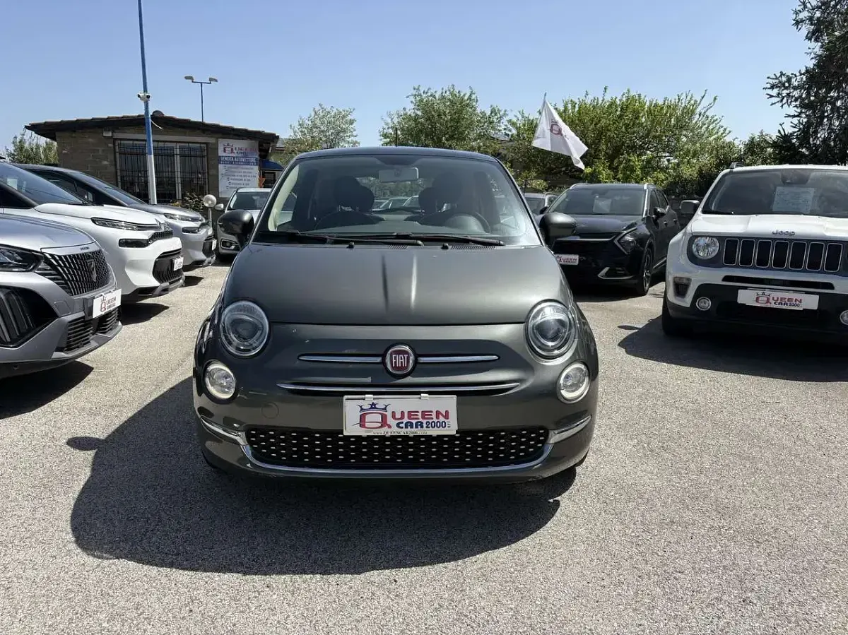 Usata Fiat 500 Lounge 69 CV (50 kW) 2017 Grigio Utilitaria