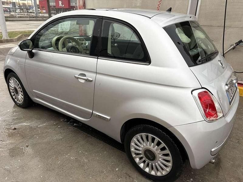 Usata Fiat 500 Lounge 69 CV (50 kW) 2008 Grigio Utilitaria