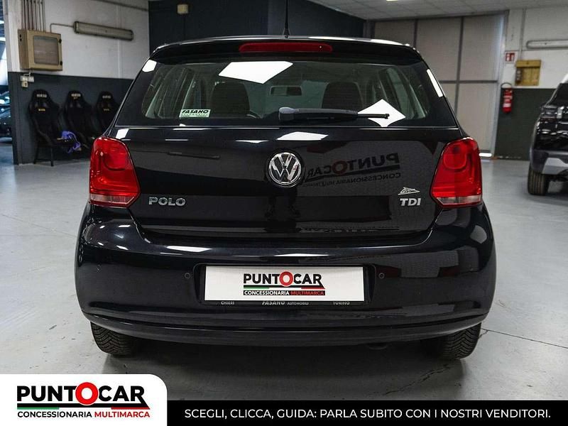 Usata VW Polo Comfortline 75 CV (55 kW) 2014 Nero Berlina