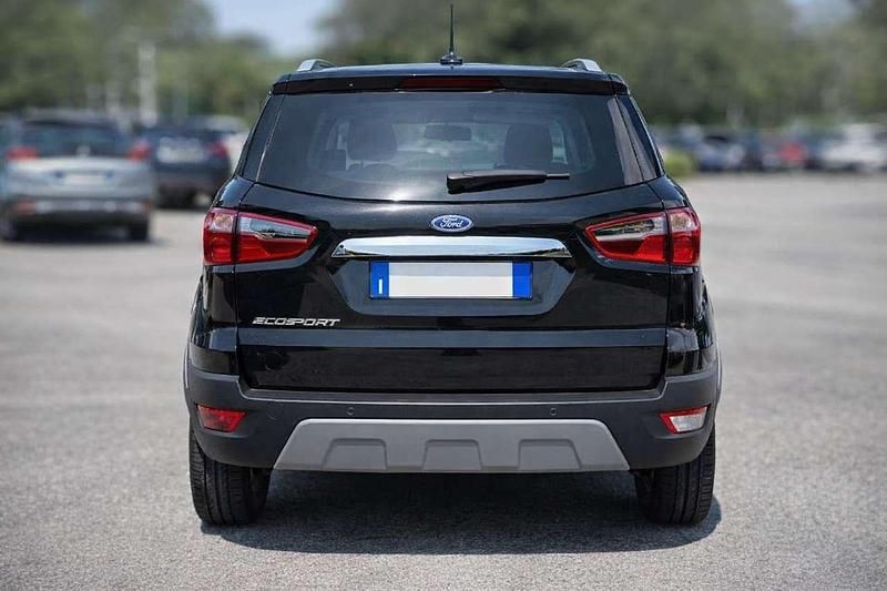 Usata Ford Ecosport Titanium 125 CV (91 kW) 2018 Nero SUV
