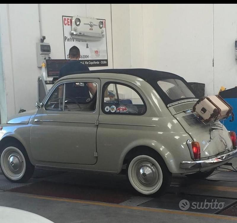 Usata Fiat 500 1960 Verde Utilitaria