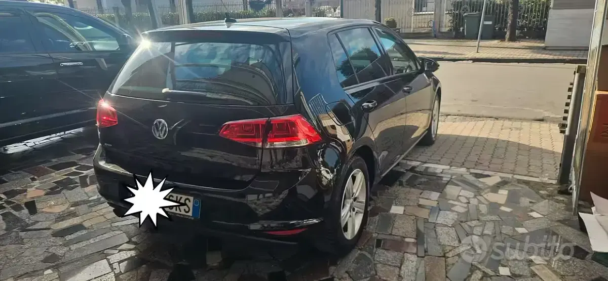 Usata VW Golf VII Executive 110 CV (80 kW) 2016 Nero Berlina