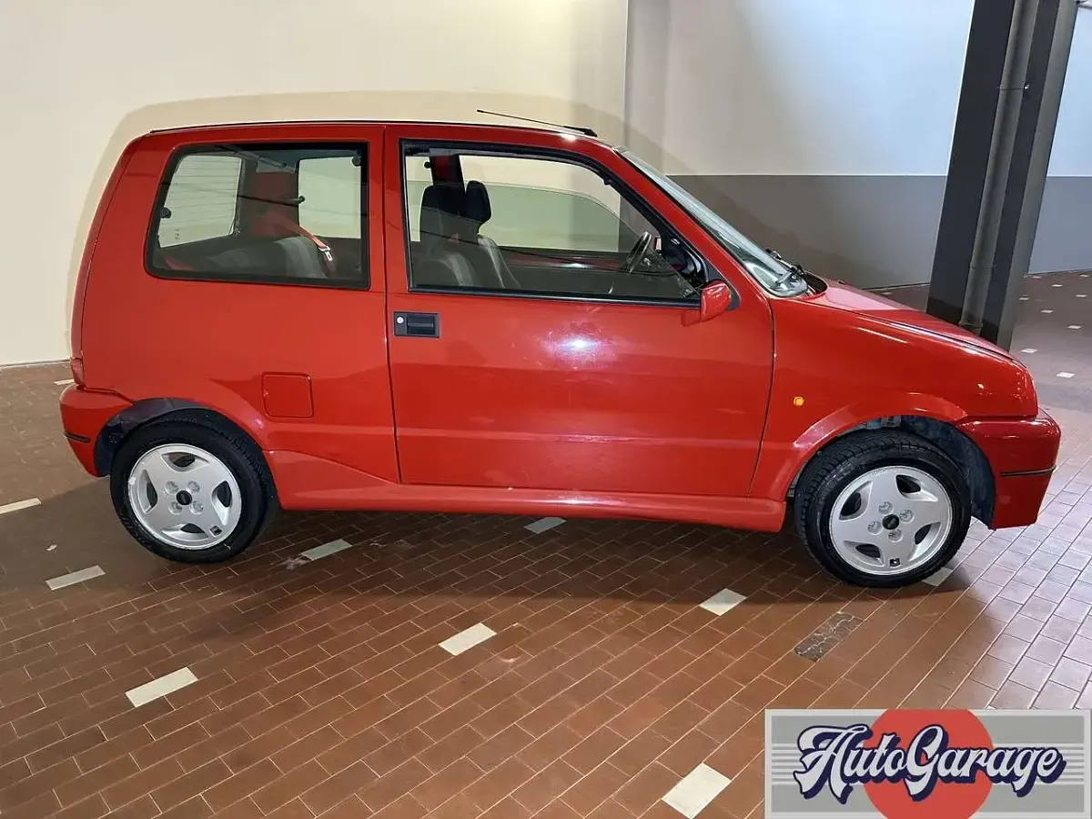 Usata Fiat Cinquecento 54 CV (39 kW) 1998 Rosso Utilitaria