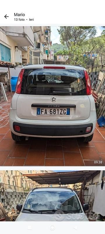 Bianco Usata 2015 Fiat Panda Due volumi | 6000 € (Ottimo prezzo) - Immagine 1/2