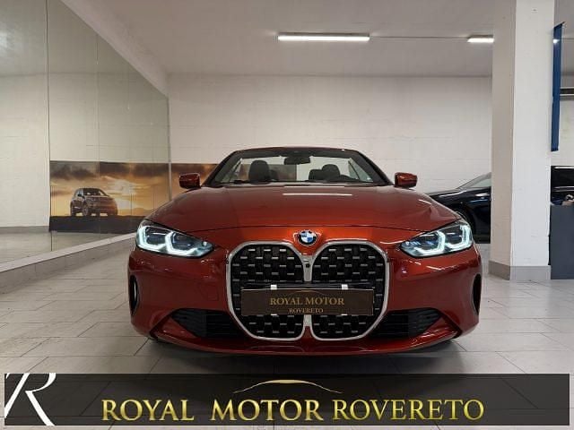 Usata BMW 420 184 CV (135 kW) 2021 Arancione Cabrio
