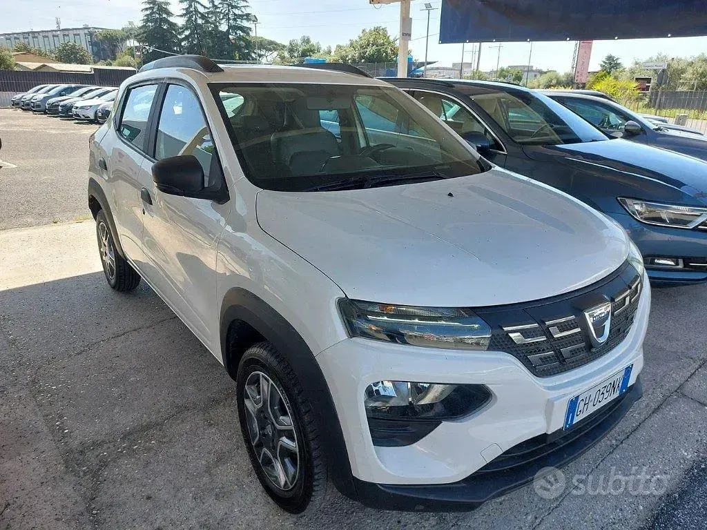 Usata Dacia Spring 17 kW (24 CV) 2021 Bianco Utilitaria