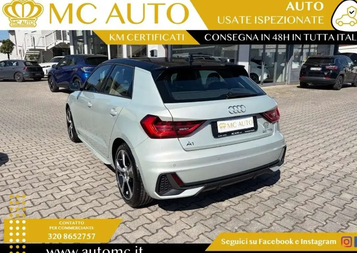 Usata Audi A1 S-Line 110 CV (80 kW) 2023 Bianco SUV
