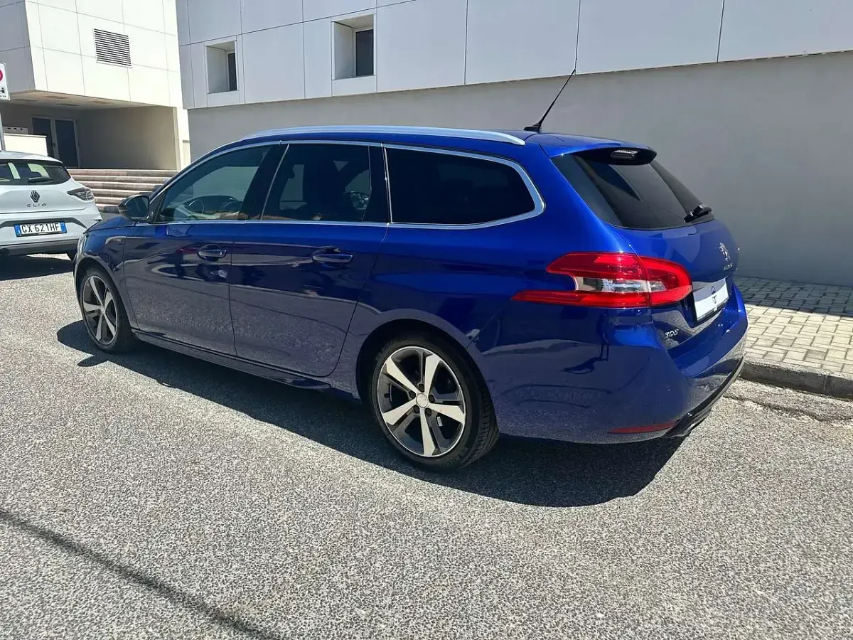 Usata Peugeot 308 SW GT-line 150 CV (110 kW) 2018 Blu/azzurro Station wagon