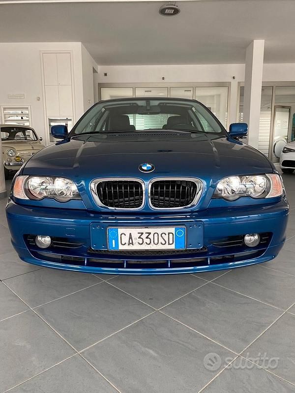 Usata BMW 320 170 CV (125 kW) 2002 Blu Coupé