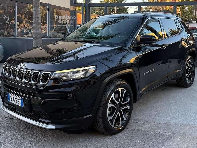 Nero Usata 2021 Jeep Compass Limited SUV | 16.200 € (Ottimo prezzo) - Immagine 1/4