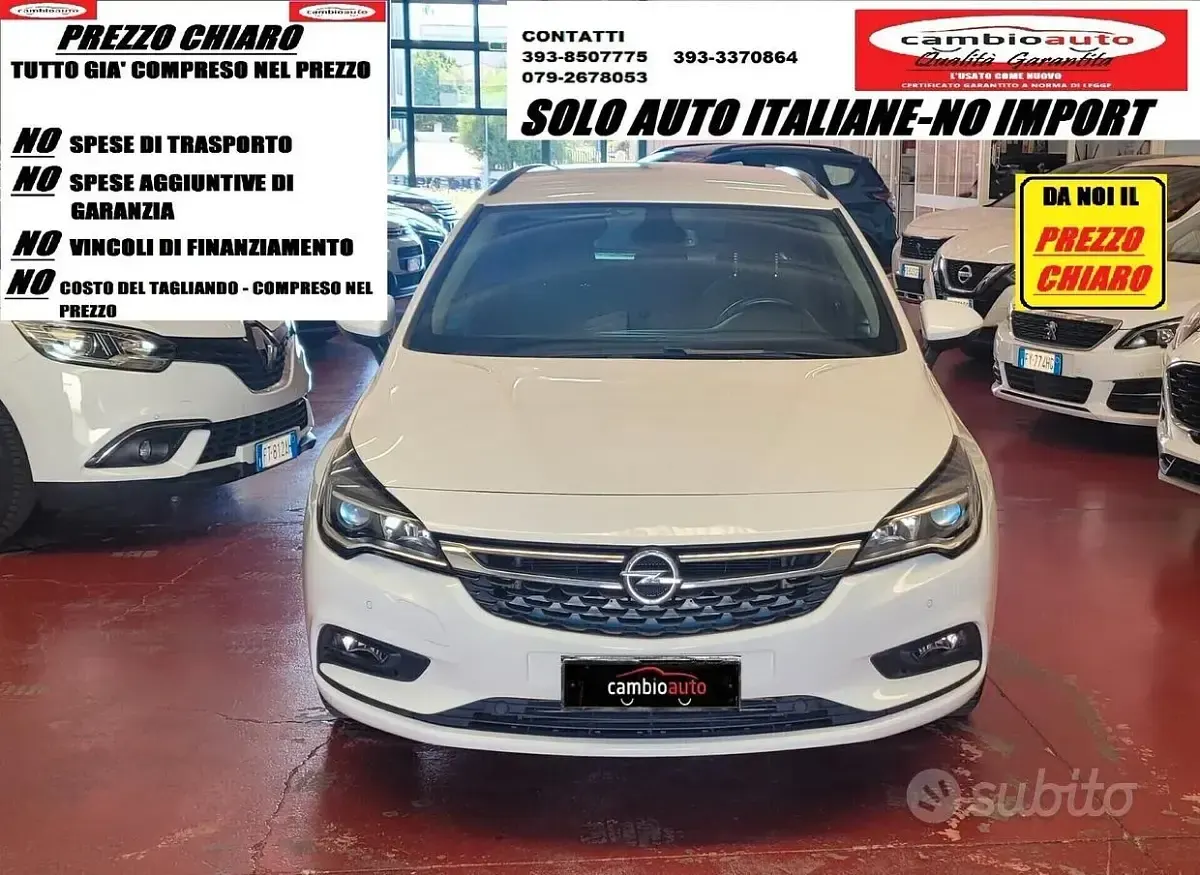 Usata Opel Astra Business 136 CV (100 kW) 2019 Bianco Station wagon