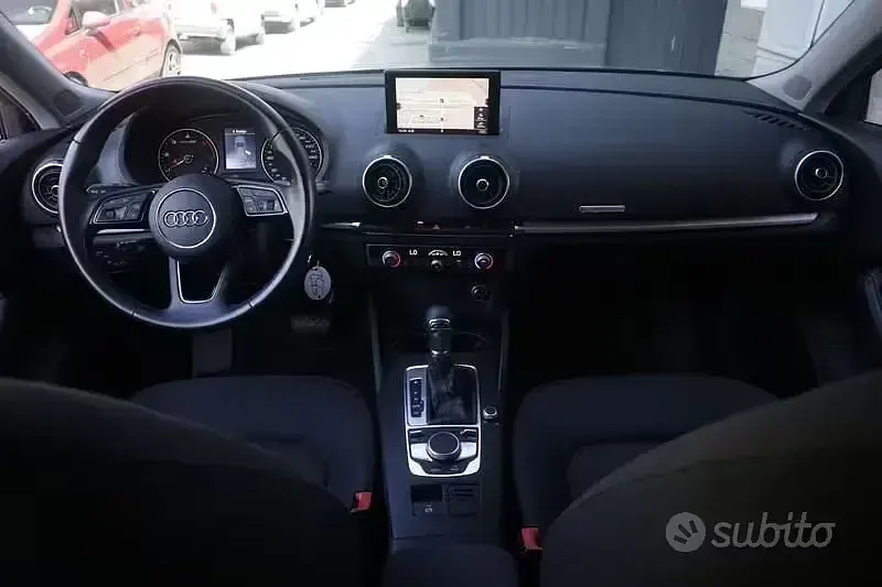 Usata Audi A3 Admired 110 CV (80 kW) 2018 Nero Berlina
