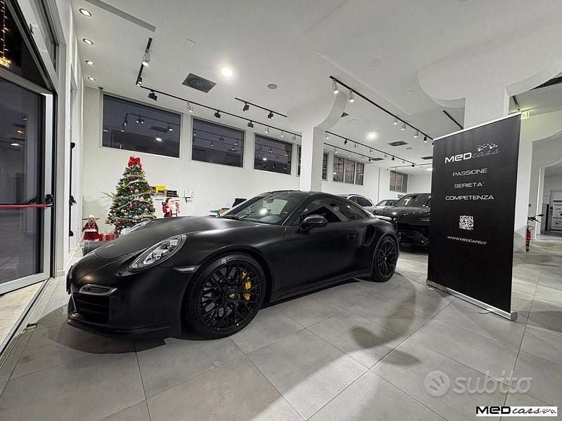 Usata Porsche 911 Turbo S 560 CV (411 kW) 2014 Nero Coupé