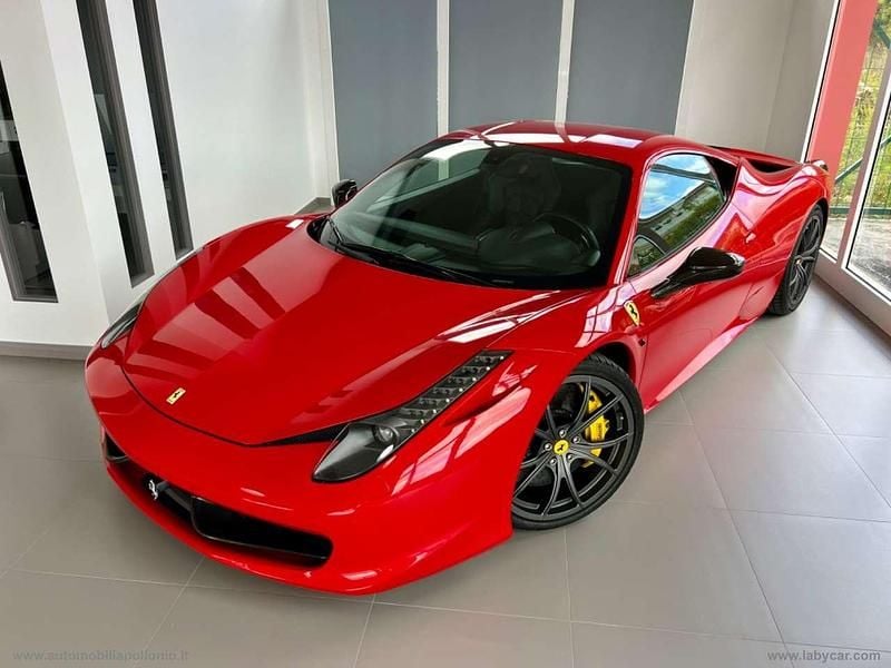 Usata Ferrari 458 570 CV (419 kW) 2010 Rosso Coupé